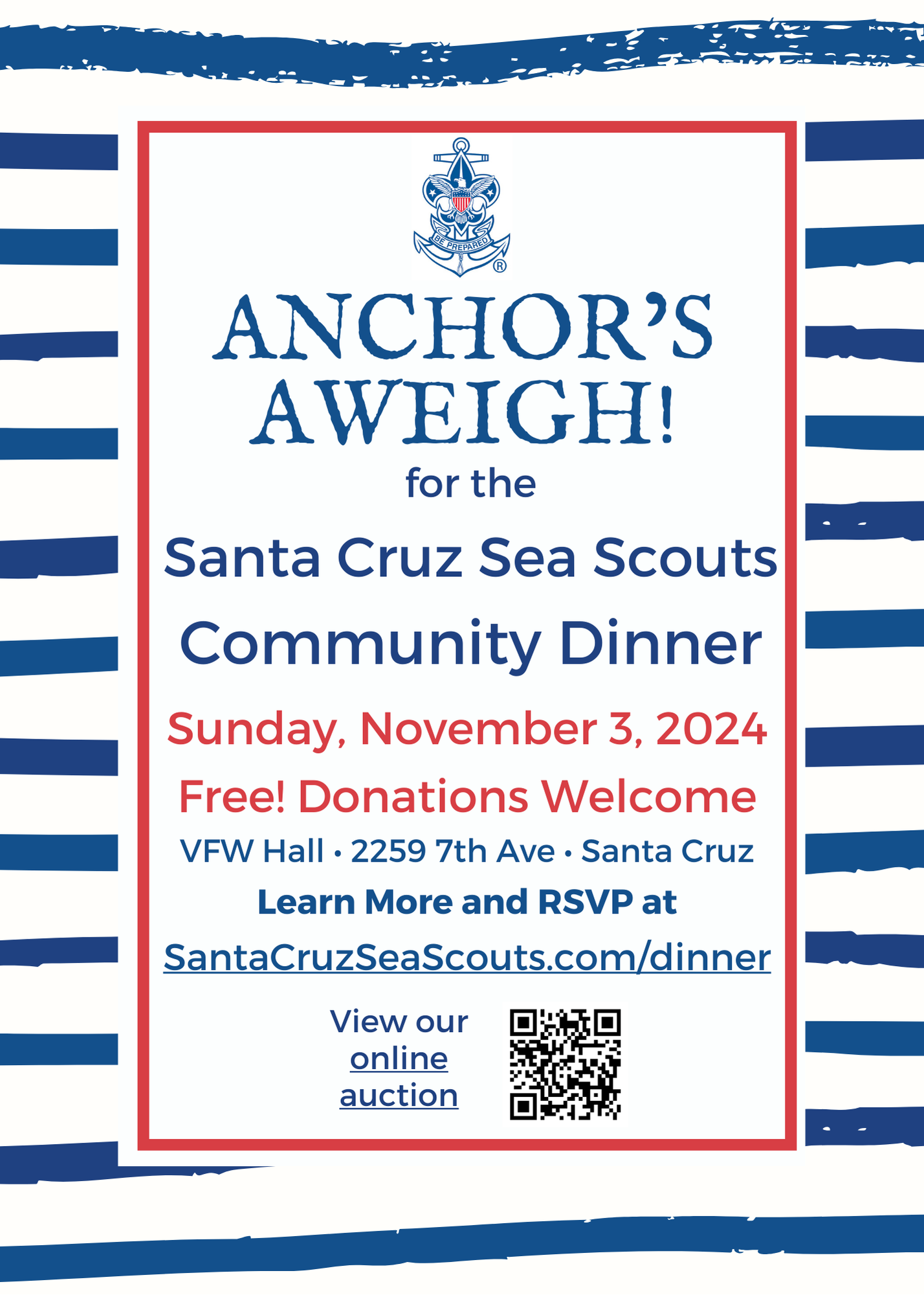Flier with Auction